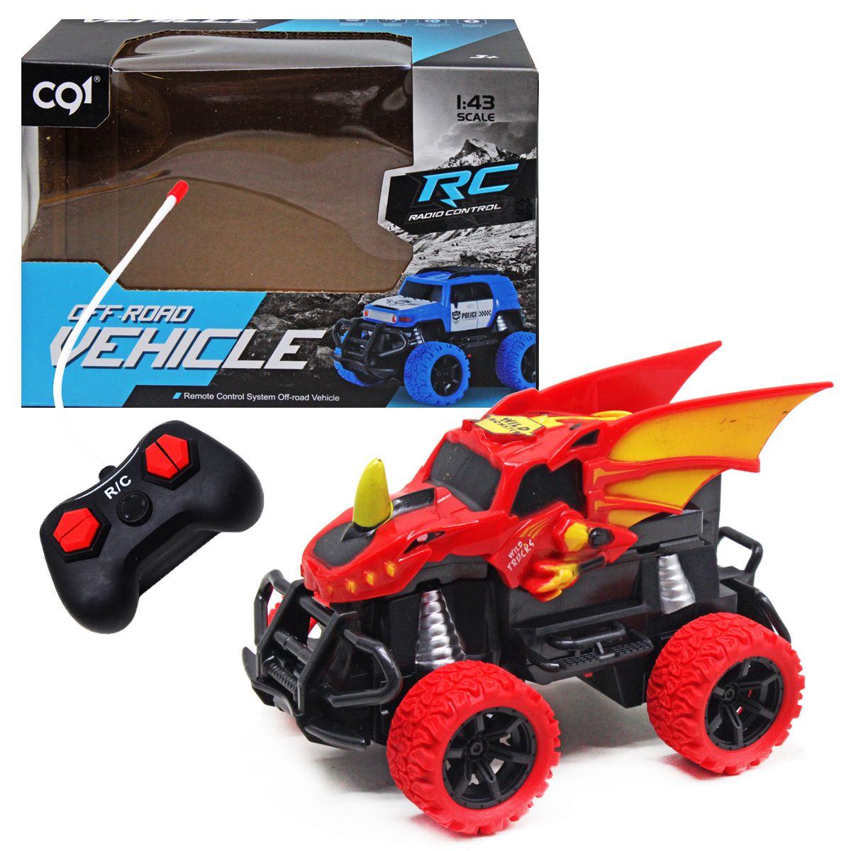 Машинка на радиоуправлении Off Road Vehicle красная MIC (091-103)