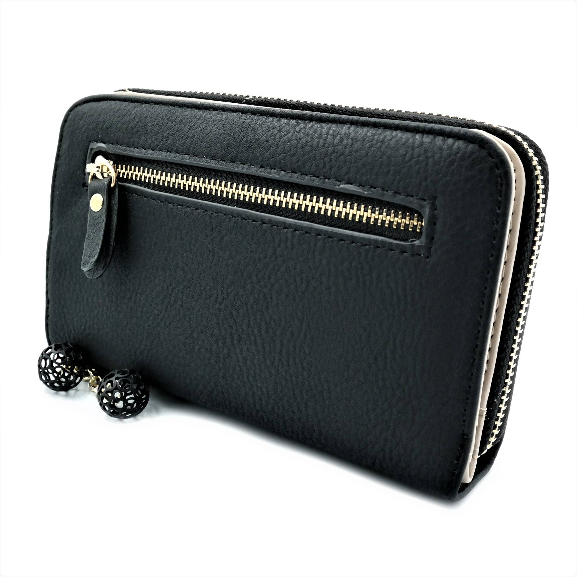 Жіночий гаманець Чорний (С228-1А-2)