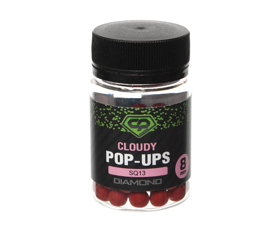 Бойли Carp Pro Diamond Cloudy Pop-Ups SQ 13 8мм (DCPCPSQ8)