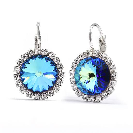 Сережки KOBI Rivoli Strass зі Swarovski (7440-3062-35-32)