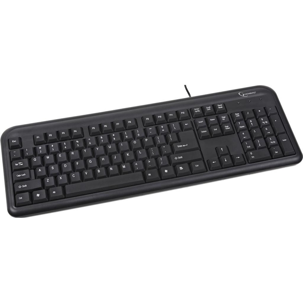 Клавіатура провідна Gembird KB-U-101-UA USB (F00140405)