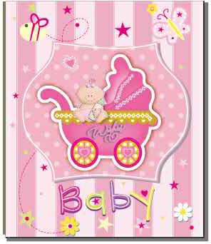 Фотоальбом EVG 10x15x200 BKM46200 Baby car pink (6368586)
