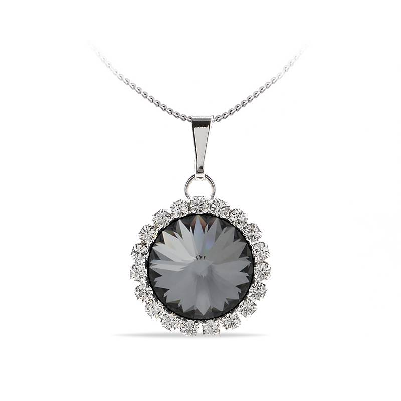 Підвіс з ланцюжком KOBI Rivoli Strass Ø 16 мм зі Swarovski (7430-3090-37-32)