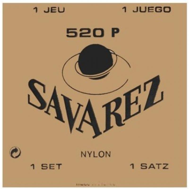 Струни для класичної гітари Savarez 520P Traditional Classical Guitar Strings High Tension