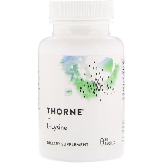 Лизин Thorne Research L-Lysine 60 Veg Caps