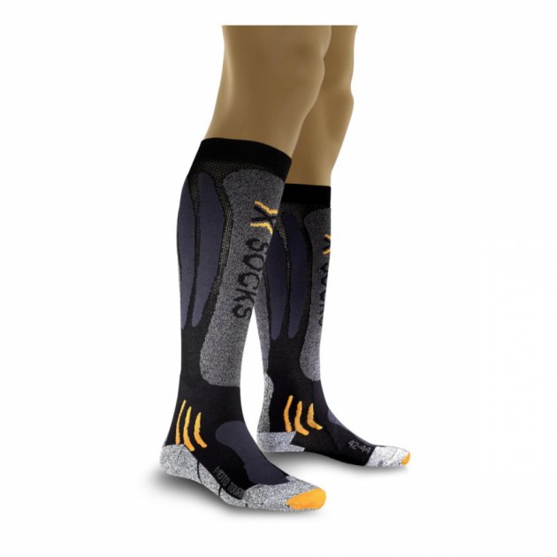 Носки X-Socks Mototouring 39-41 Черный/Серый (1068-X20012 39-41)