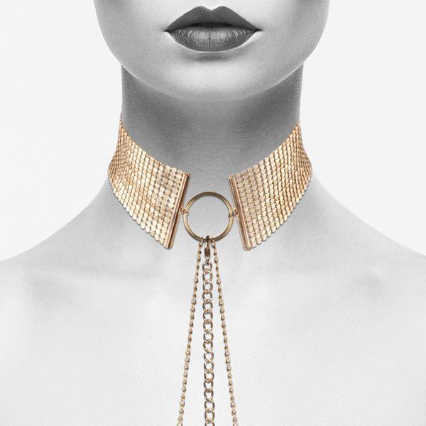 Украшение Bijoux Indiscrets Desir Metallique Collar Gold (SO2666)
