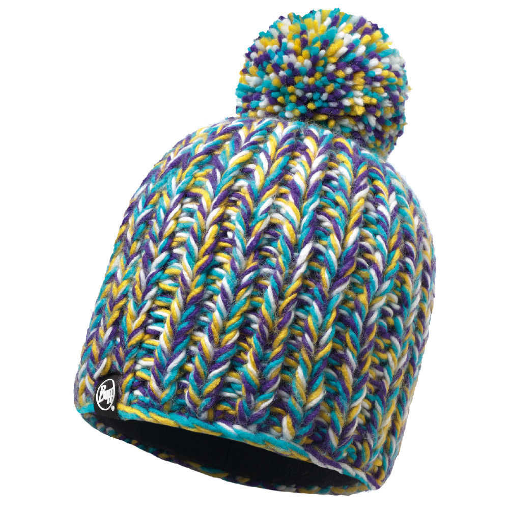 Шапка Buff Knitted & Polar Hat Skyler Purple Raspberry One Size Разноцветный