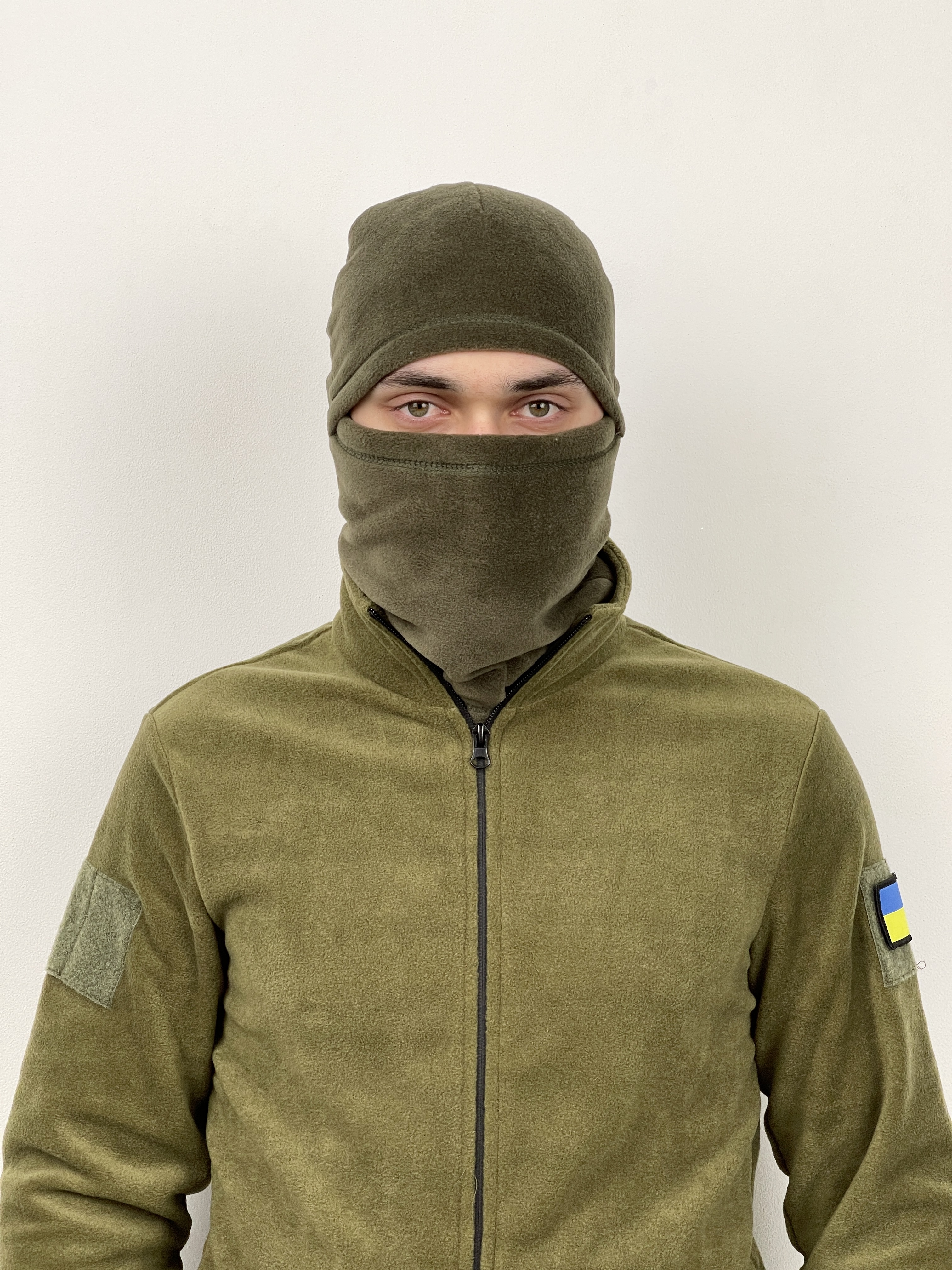 Балаклава-шапка флисовая Intruder хаки One Size (1459165812)