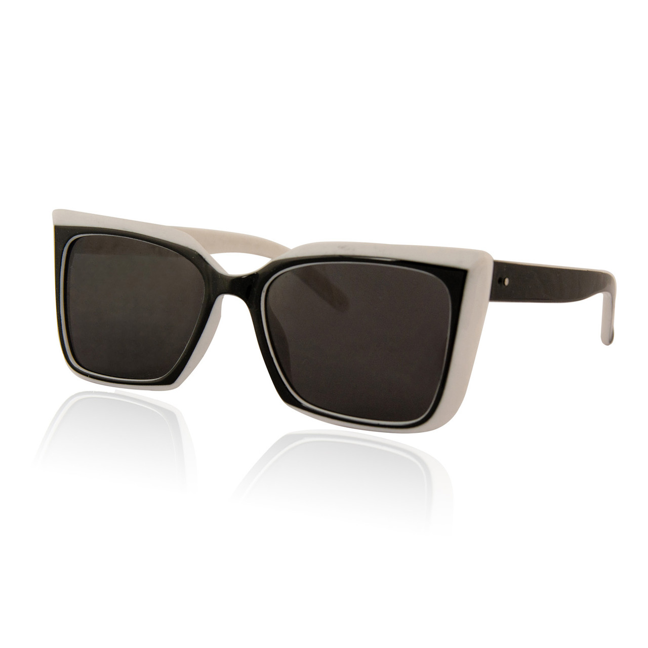 Сонцезахисні окуляри SumWin 2277 C57 біло-чорний