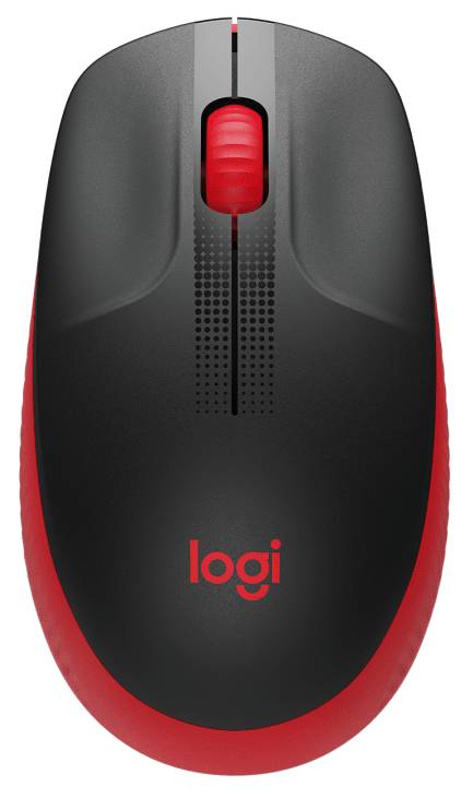 Мышь Logitech M190 Full-size Wireless Red (6617021)