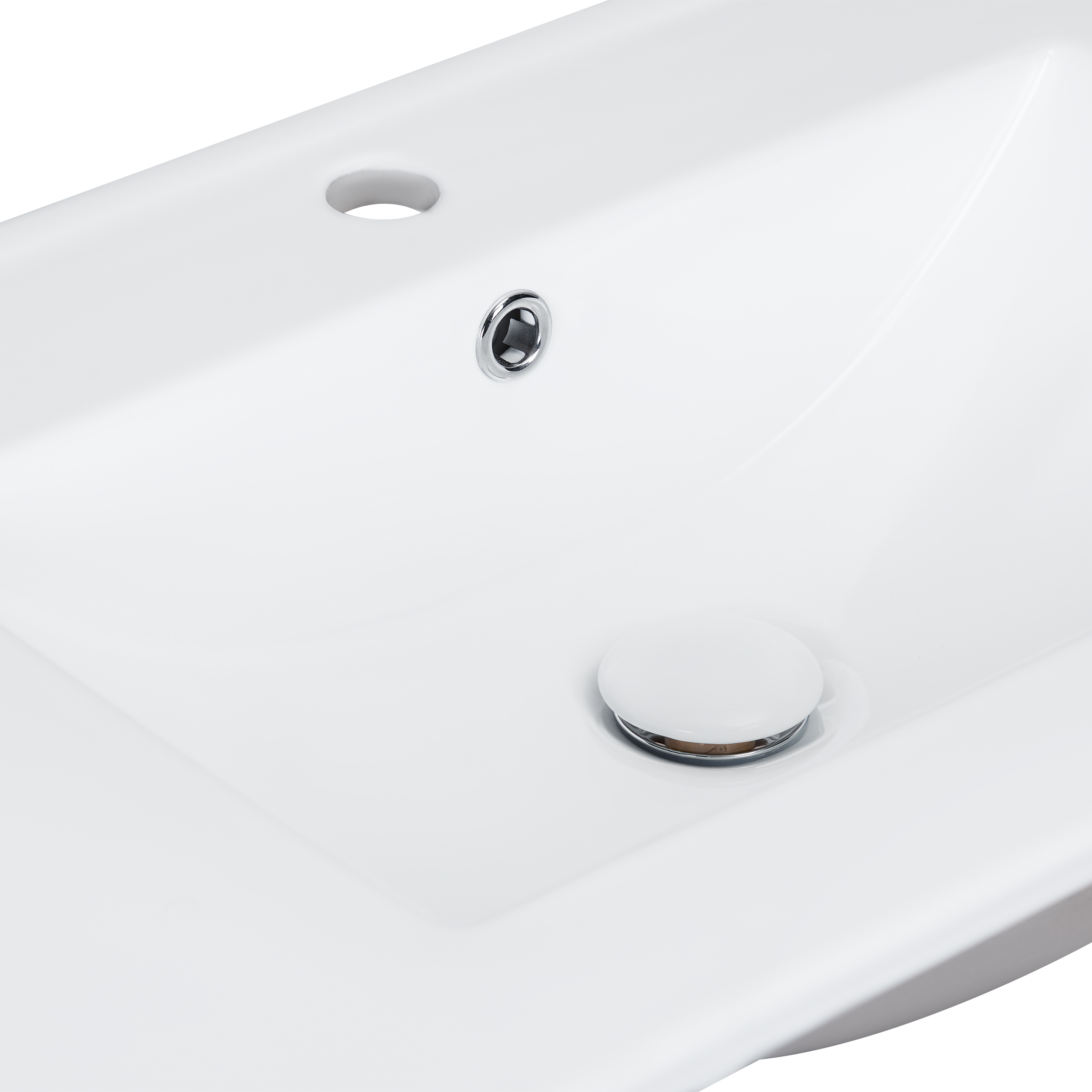 Умывальник (Раковина-Чаша) Qtap Albatross New С Донным Клапаном Qt0111750690W White