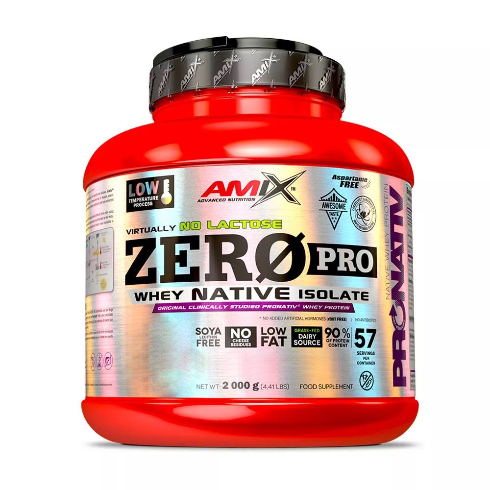 Протеин Amix Nutrition ZeroPro Protein 2 кг Клубничное мороженое (2455884700)
