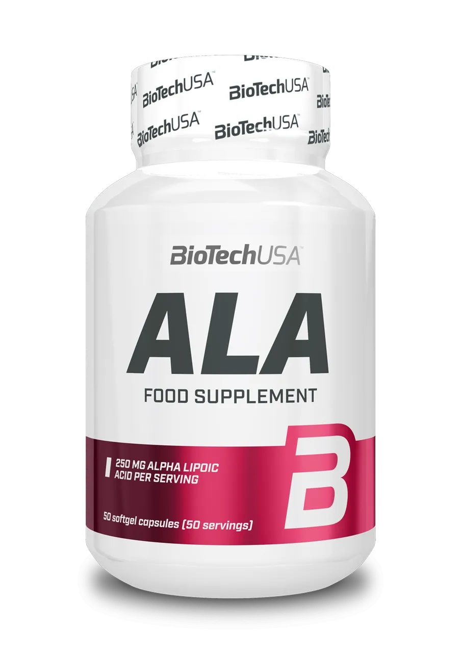 Альфа-липоевая кислота для спорта BioTechUSA ALA /Alpha Lipoic Acid 50 Caps