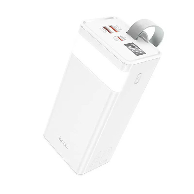 УМБ Power Bank HOCO J86 Powermaster з функцією настільної лампи 40000mAh біле