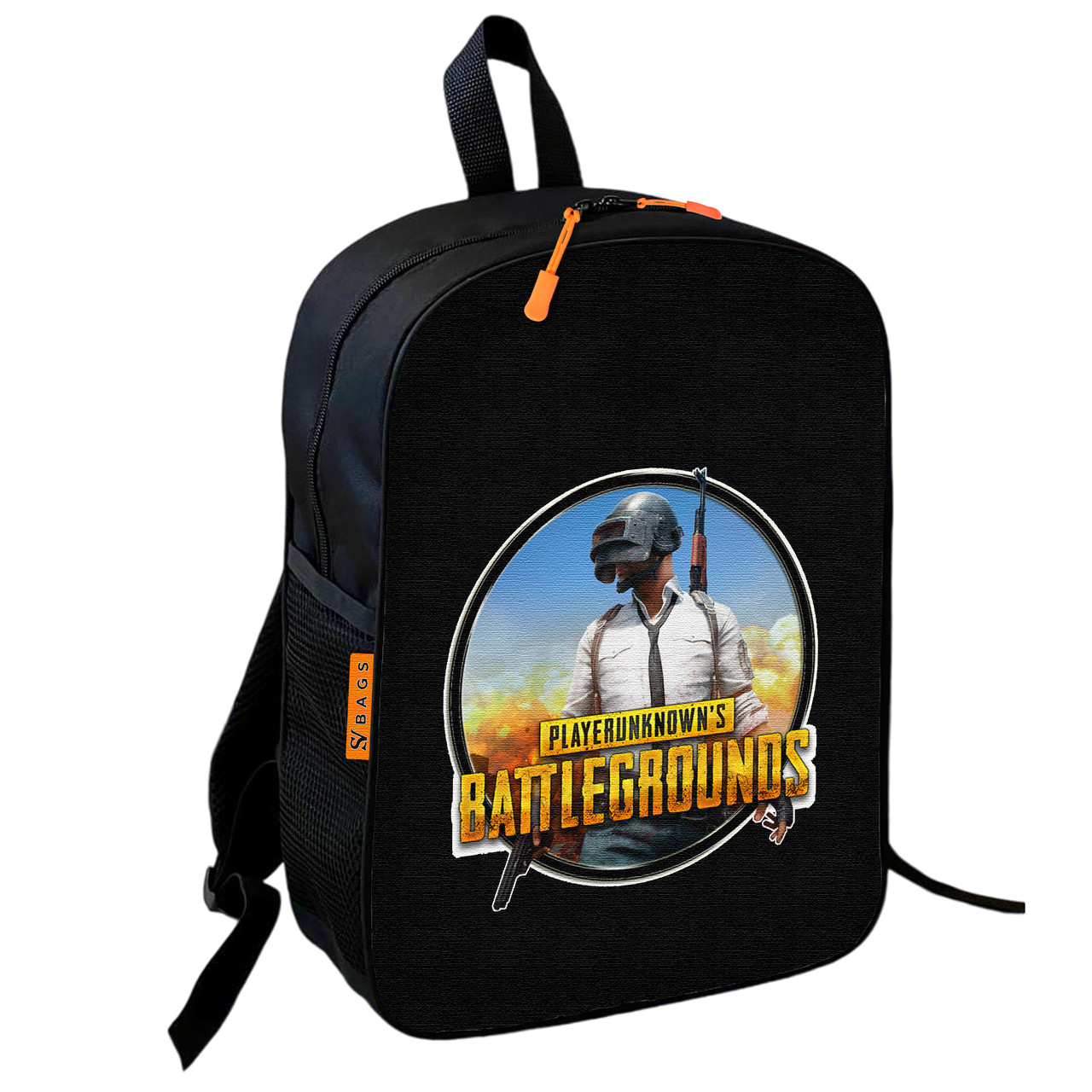 Дитячий шкільний рюкзак PUBG: Battlegrounds 36×27×13 см, водонепроникний, багатоколірний