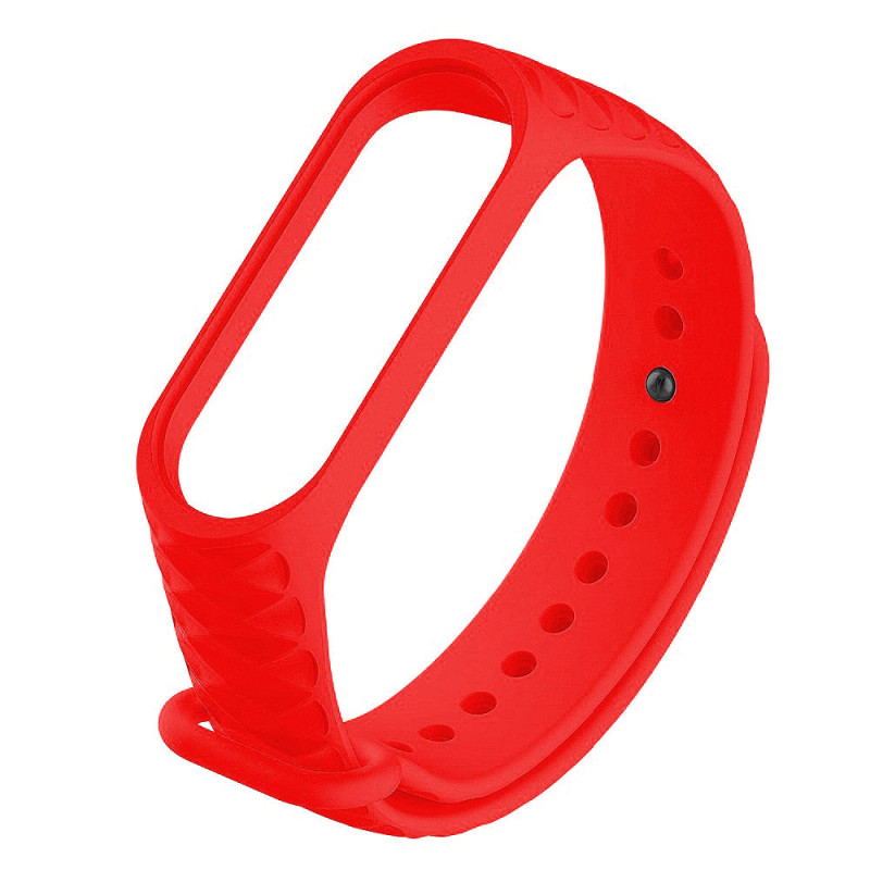 Ремешок Rhomb для Xiaomi Mi Band 5 / 6 (Красный) 1064748