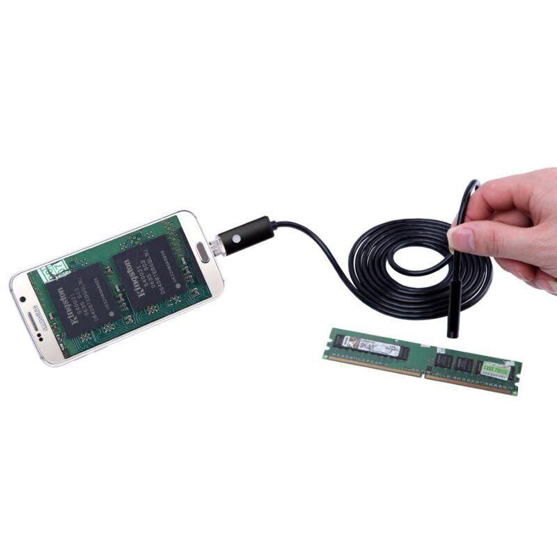 USB ендоскоп для смартфона і ноутбука Digital Lion 555S, 5 метрів, 5.5 мм, м'який кабель