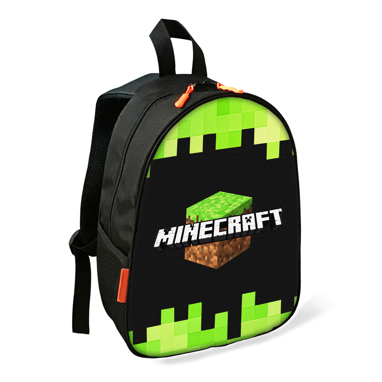 Дитячий шкільний рюкзак Minecraft 34×27×13 см, водостійкий, різнокольоровий