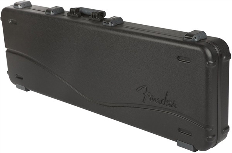 Кейс для бас-гитары Fender Deluxe Molded Bass Case Black