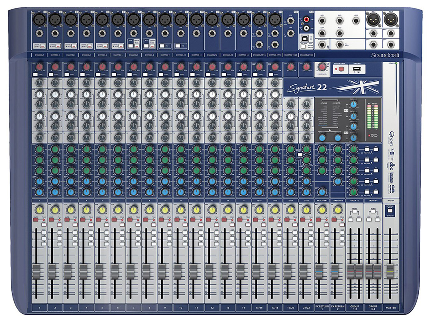 Микшерный пульт Soundcraft Signature 22