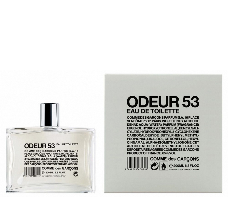 Туалетна вода Comme Des Garcons Odeur 53 для чоловіків та жінок - edt 200 ml (ST2-23738)