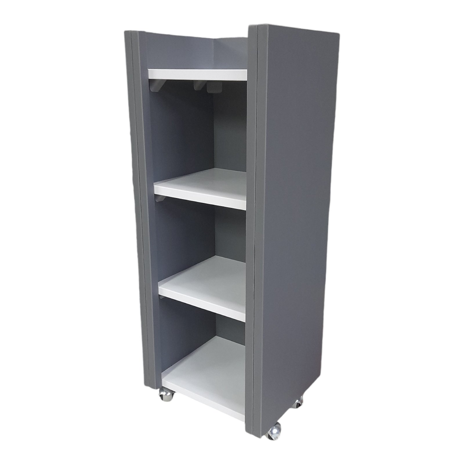 Пластиковая тумба-пенал The MIX hpl plastic 1122 mat 35x90x30 см Антрацит