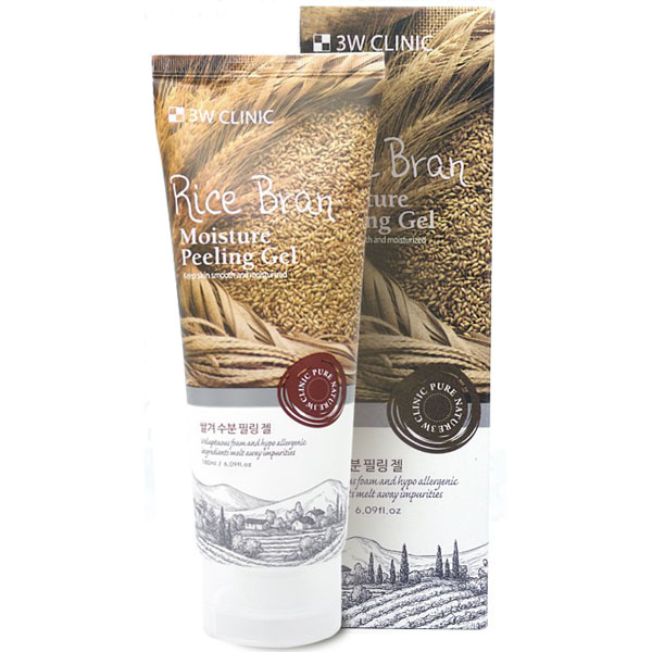 Скраб пілінг скатка 3W Clinic Moisture Peeling Gel - Rice Bran (ЕТ000608)