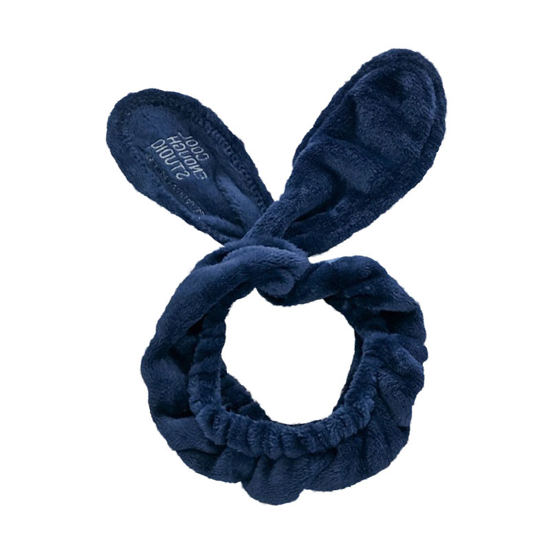 Повязка косметическая для фиксации волос Lesko FN004GJX Navy Синий (6612-23667)