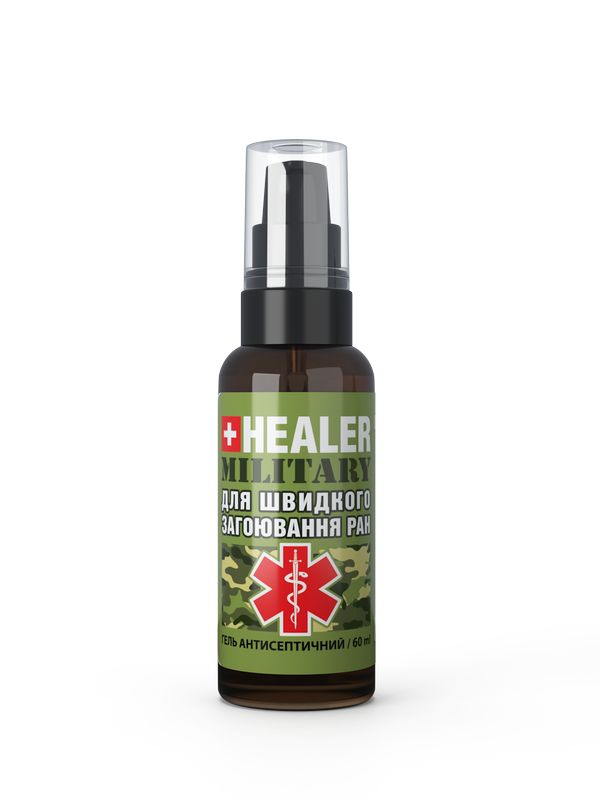 Средство Healer Military гель для зажления ран 60мл (HEALER-MIL- ZDZR60)