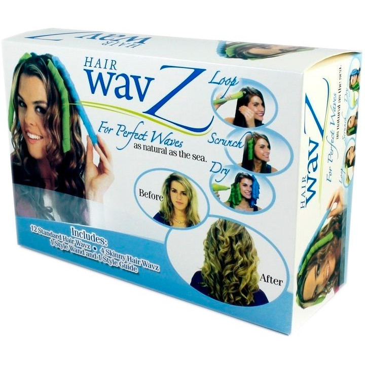 Волшебные мягкие бигуди для волос любой длины HMD Hair Wavz