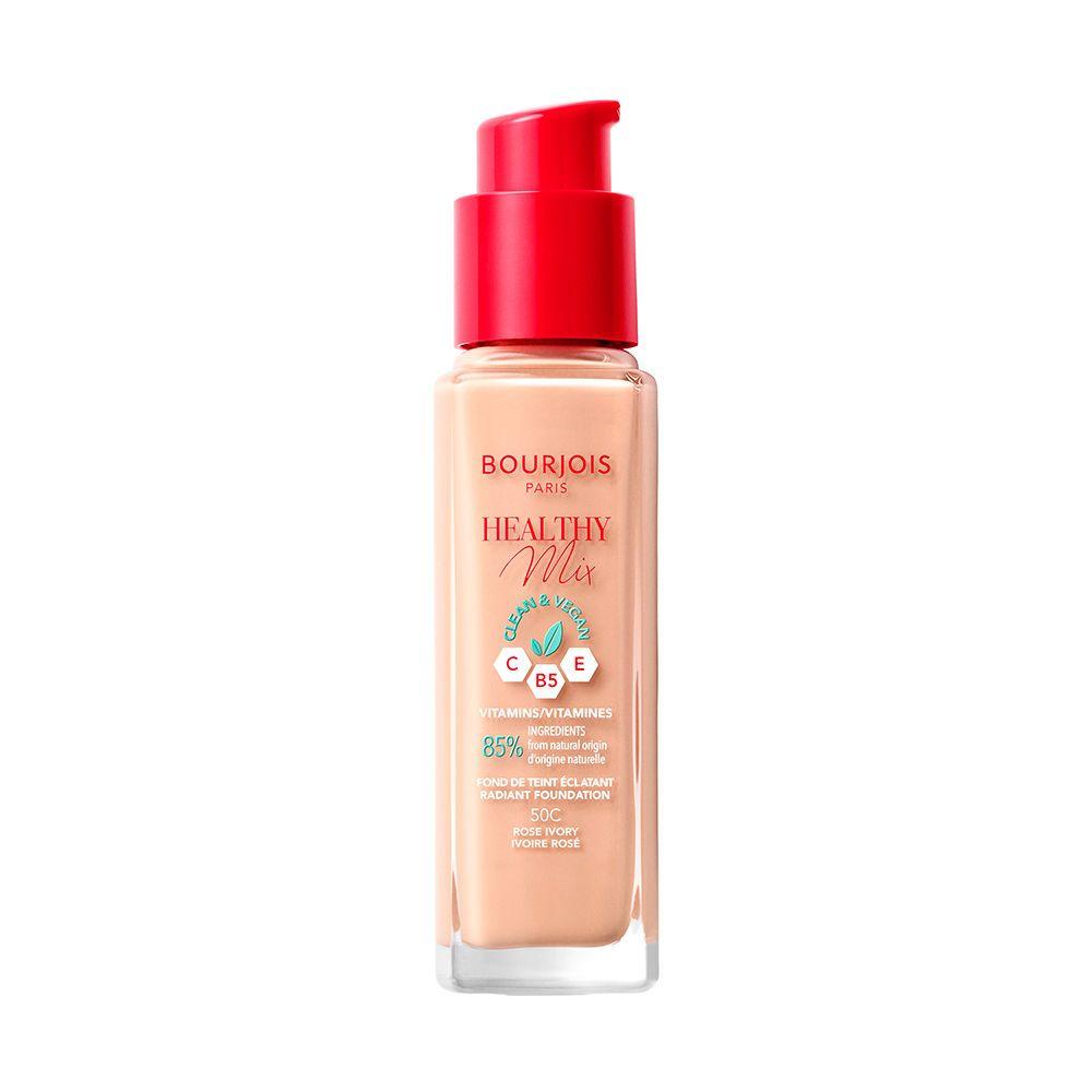 Увлажняющая тональная основа Bourjois Healthy Mix Clean & Vegan 49.5N - Fair Ivory 30 мл (3616303397272)