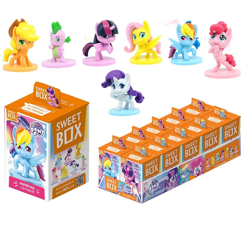 СВІТБОКС MY LITTLE PONY Май Літтл Поні ЧІБІ МАРМЕЛАД З ІГРАШКОЮ В КОРОБОЧЦІ