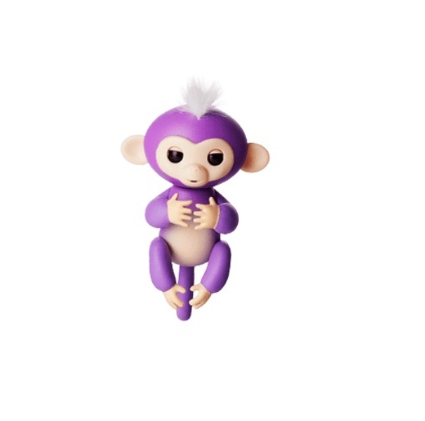 Інтерактивна іграшка мавпочка Fingerlings Finger Monkey Фіолетова