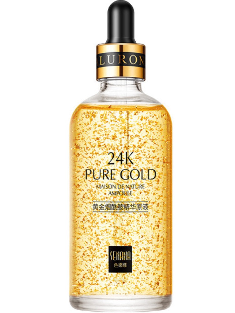 Сыворотка для лица Senana 24K Gold с частицами 24к золота 15ml