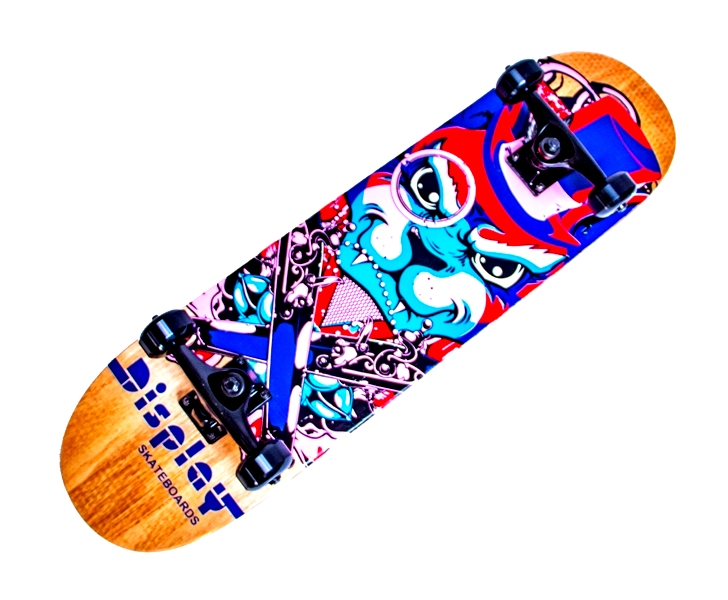 Скейтборд Scale Sports Bulldog Різнокольоровий (31686730)