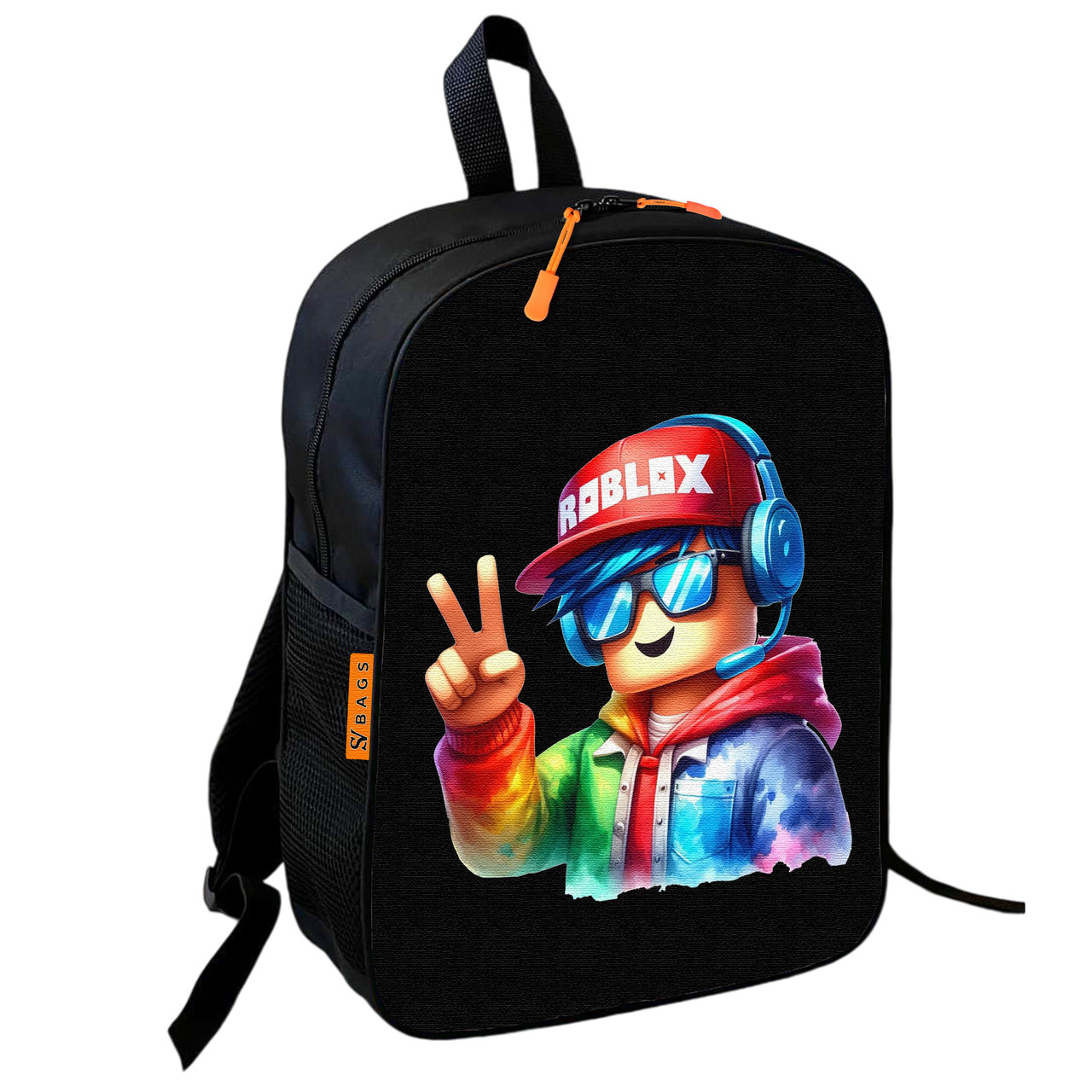 Дитячий шкільний рюкзак Roblox 36×27×13 см, водостійкий, різнокольоровий