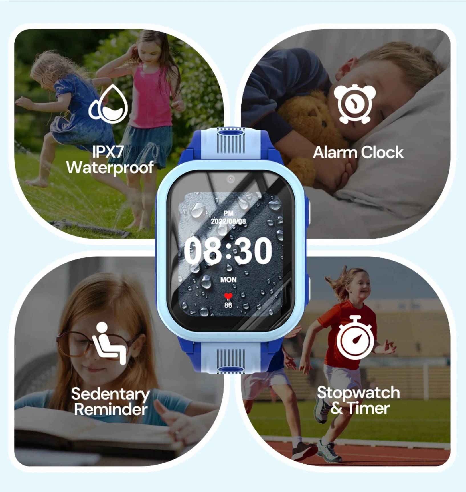 Wonlex KT41 AMOLED GPS 16GB Blue — фото 7