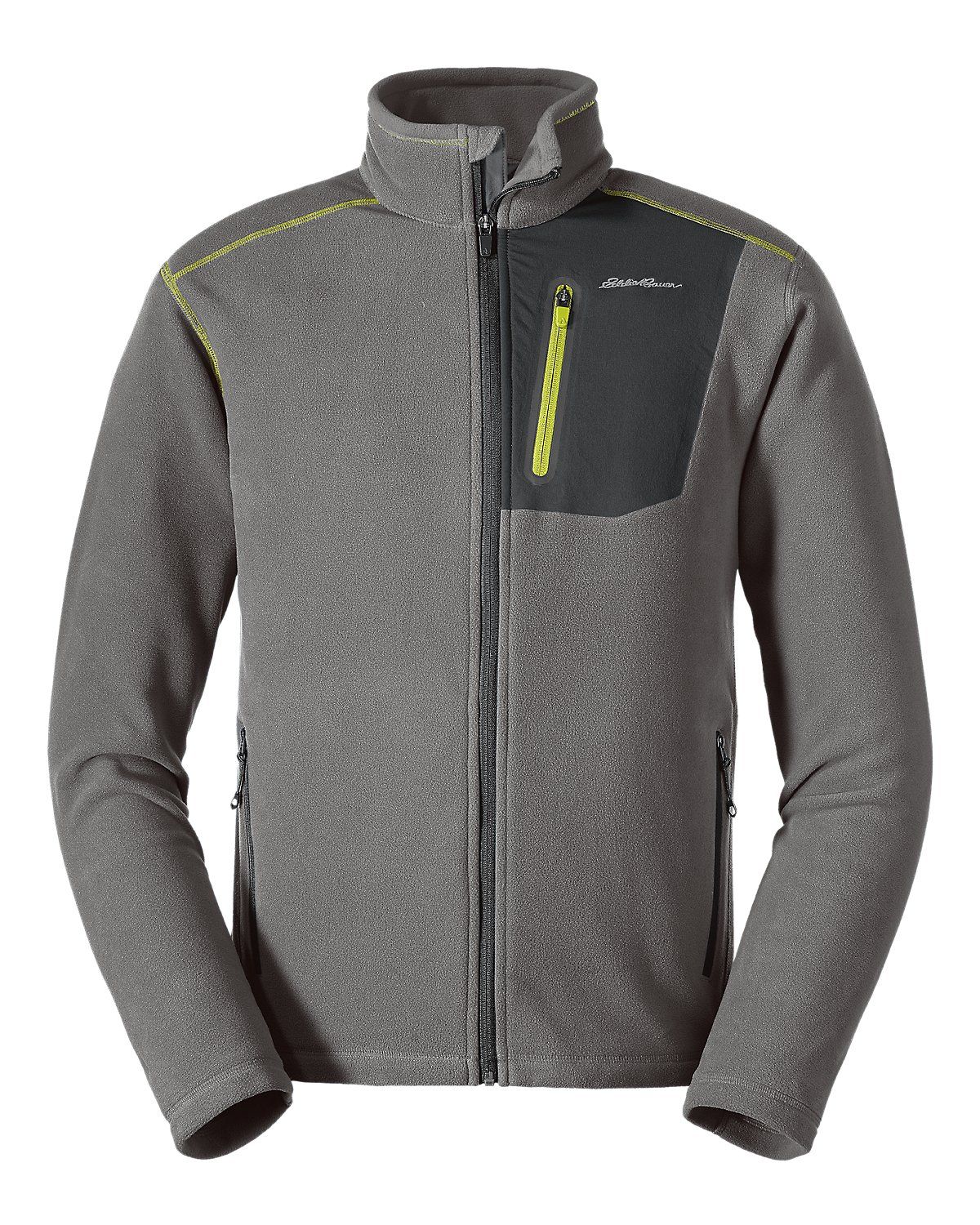 Кофта Eddie Bauer Men Cloud Layer Pro Full-Zip Jacket L Серый (0029CH)