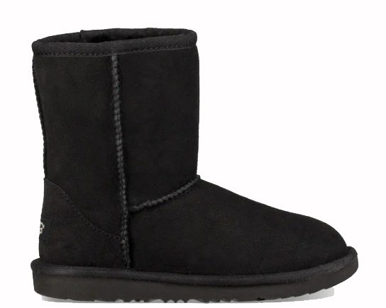 Дитячі UGG BABY CLASSIC II BOOT "BLACK" 34 Чорний (0907/34)