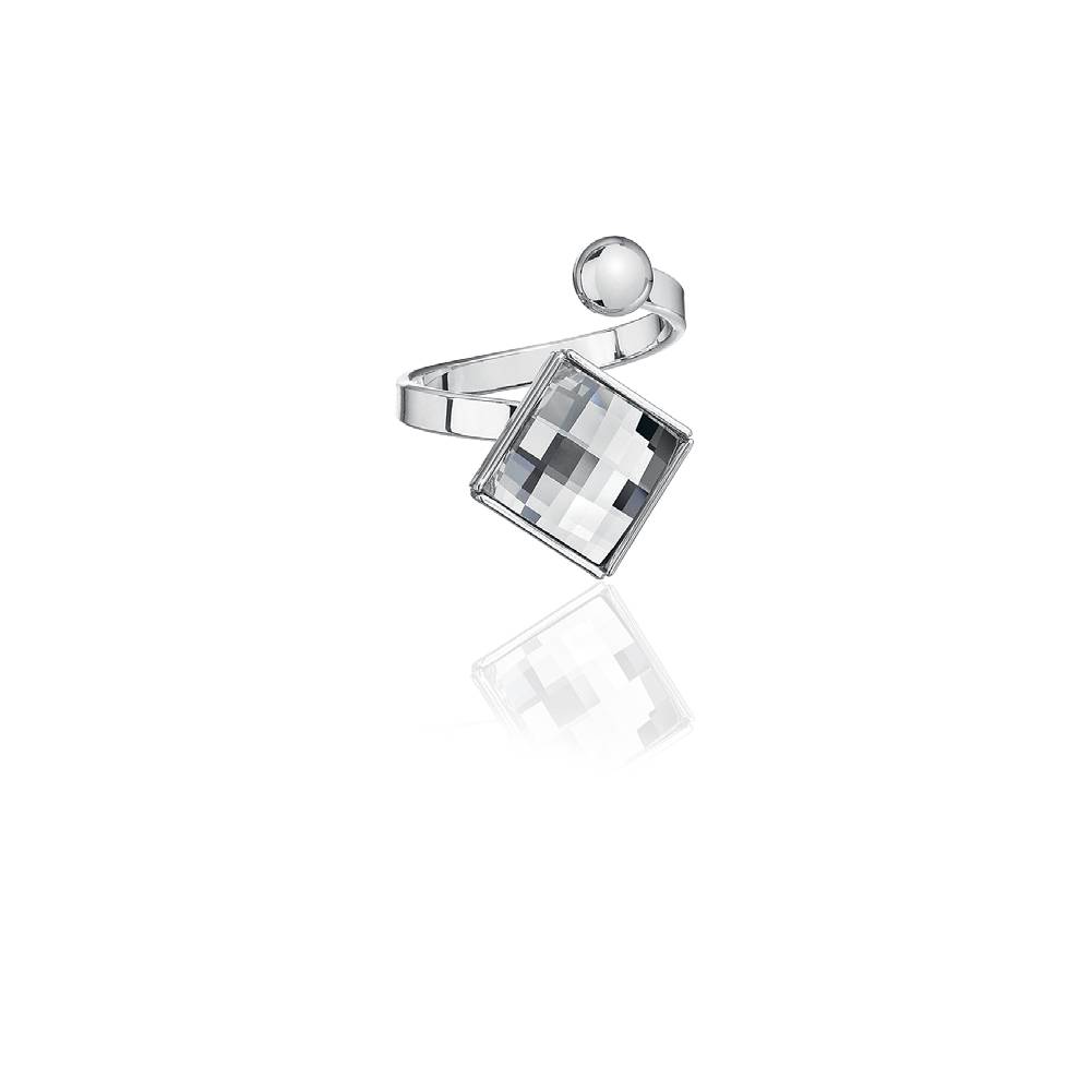 Кільце KOBI AIDA зі Swarovski Регульований/Безрозмірне (7470-0869-02-32)