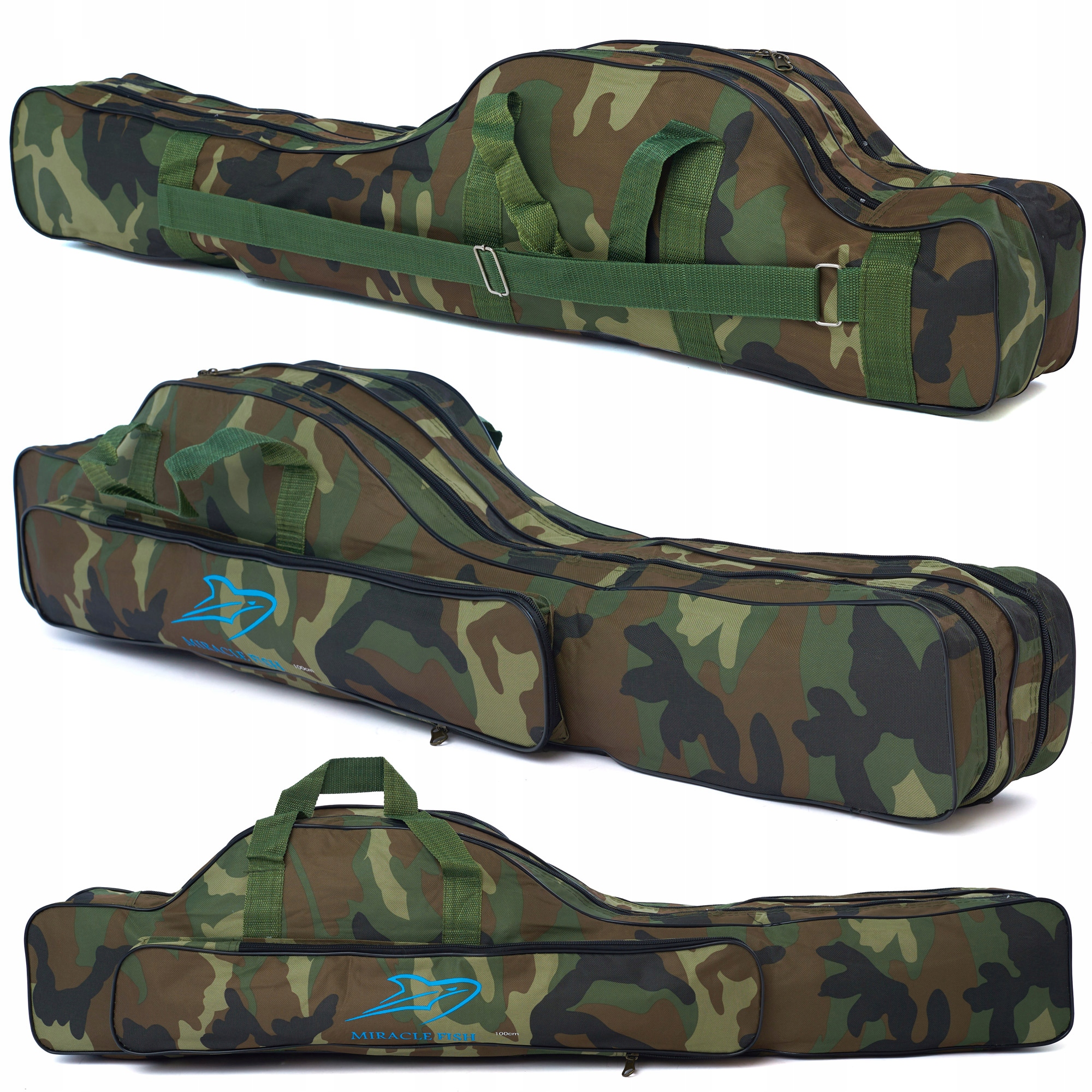 Сумка рыболовная для рыболовных снастей 100 см Fishing bag камуфляж (70373 camo)