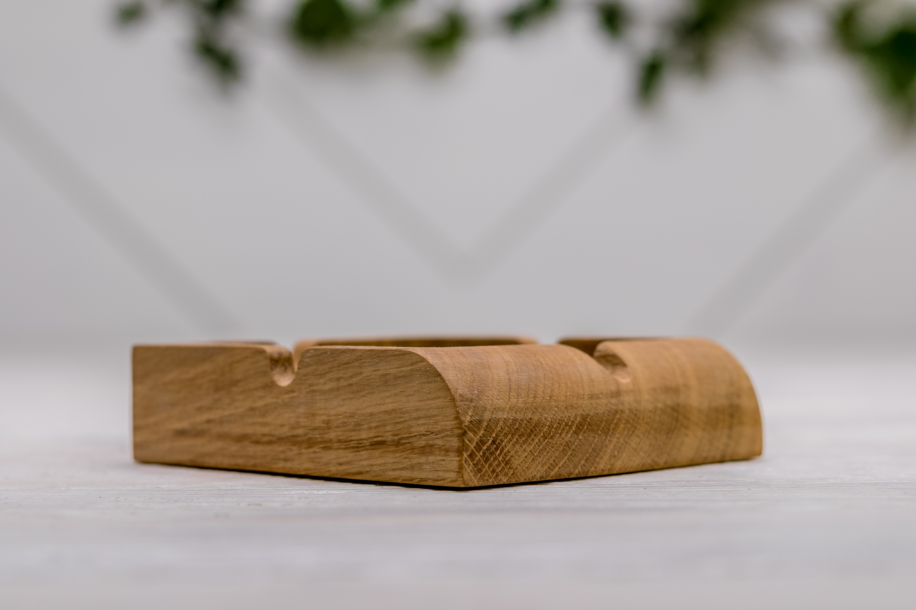 Деревянная пепельница из дуба "Квадрат" ecoWalnut