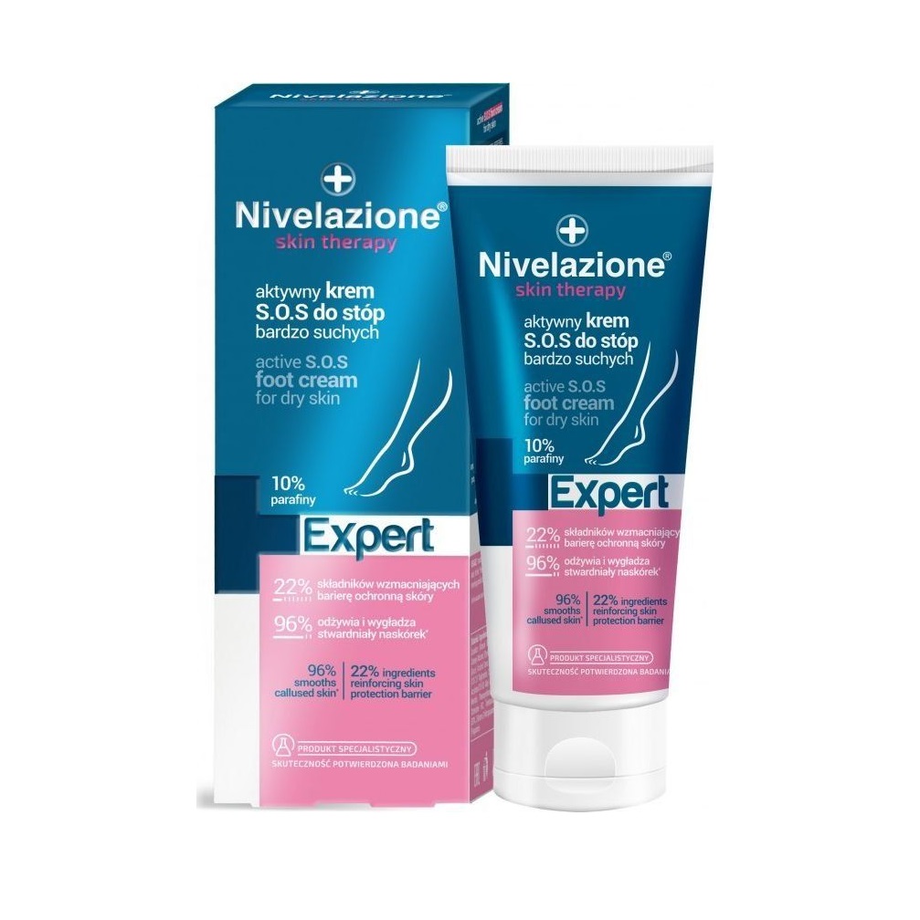 Активний крем S.O.S. для сухої шкіри ніг Nivelazione Skin Therapy Farmona 75 мл