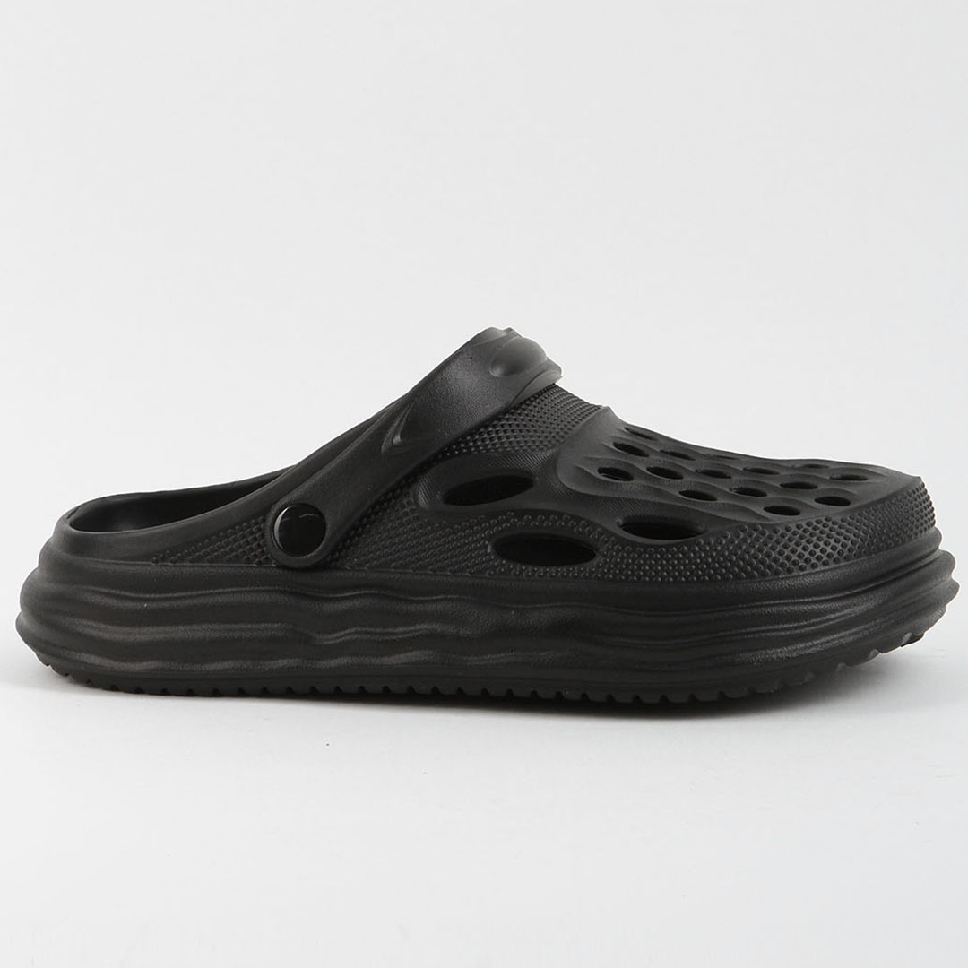 Кроксы мужские 339718 р.40-41 (25) Fashion Черный