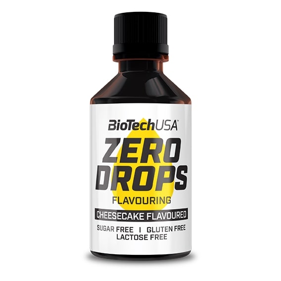 Заменитель питания BioTechUSA Zero Drops 50 ml /100 servings/ Cheesecake