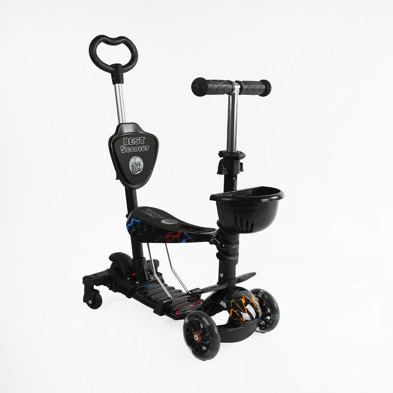 Самокат Best Scooter 5в1 Черный (163315)