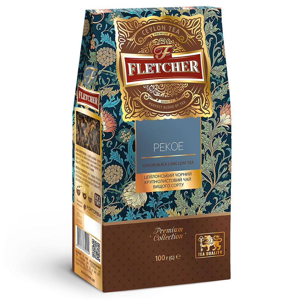 Чай черный рассыпной "Pekoe" FLETCHER 100 г