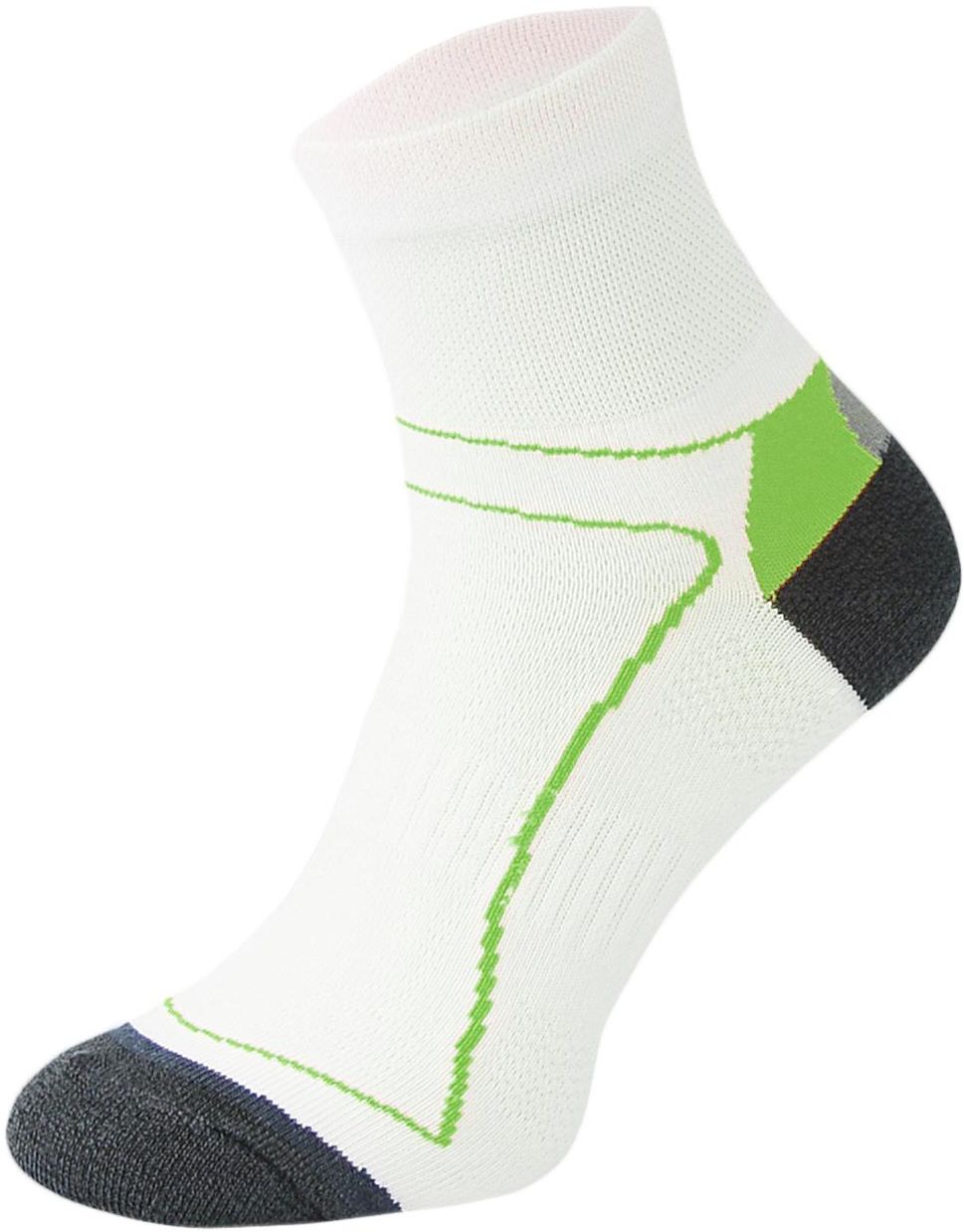 Шкарпетки Comodo BIK1 Білий/Зелений (COMO-BIK1-01-3942)