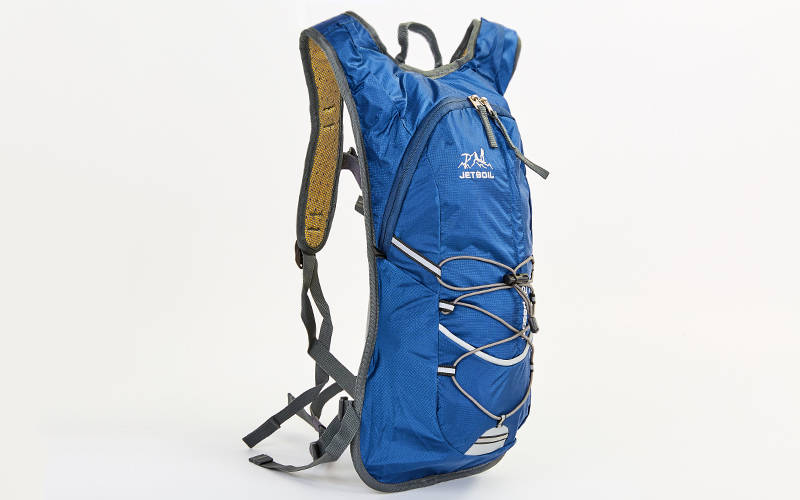 Рюкзак спортивний з жорсткою спинкою planeta-sport GA-2062 29х9х45см Темно-синій